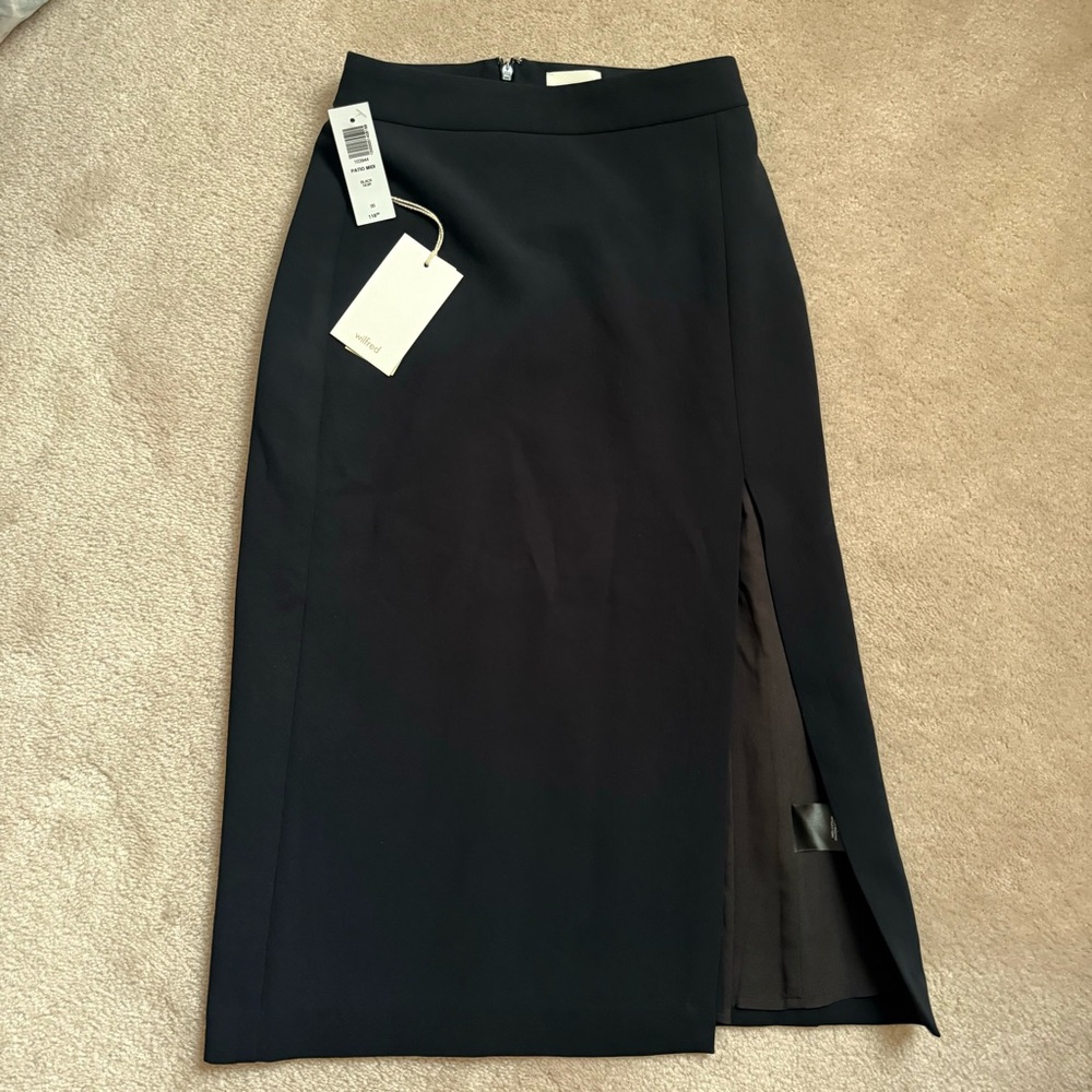 ARITZIA Wilfred Patio Midi Skirt in size 00